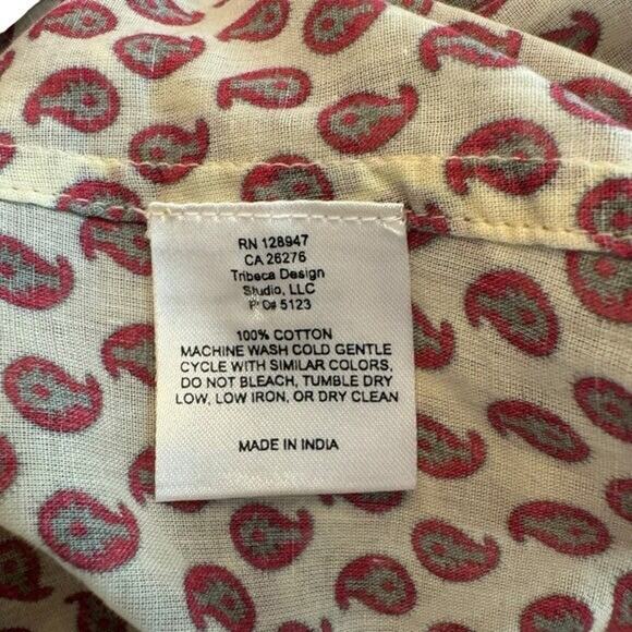 NILI LOTAN - Libby Paisley Button Down Dress Shirt Sz S - Picture 9 of 10